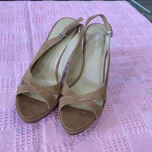 New sling back pump